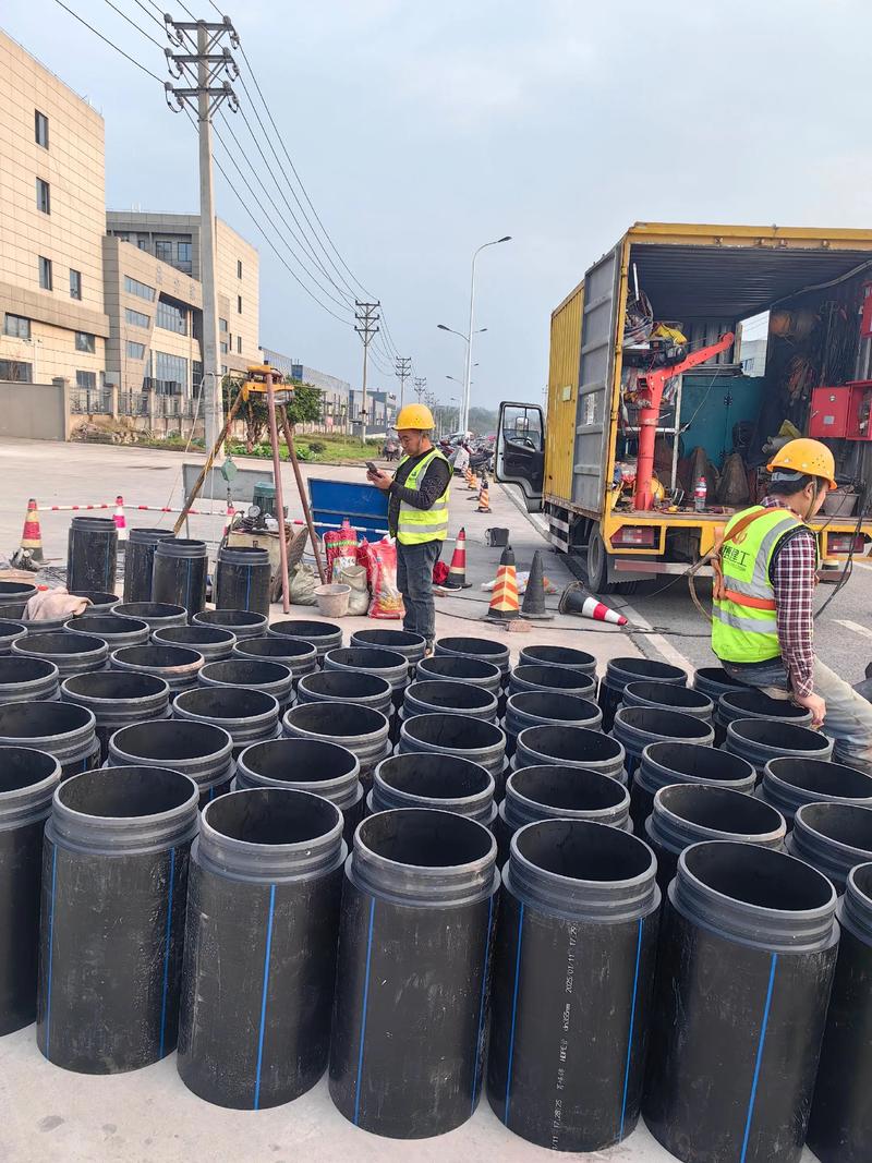 松柏镇管道短管置换